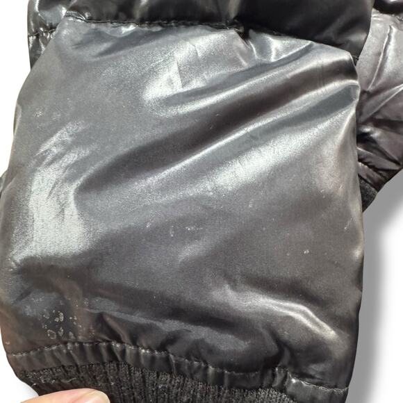 Vintage Lot 29 Looney Tunes Puffer Jacket Juniors Size L Y2K Streetwear Cropped - Picture 10 of 11